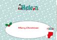 Snowman in Jacket Helen Large Dl Insert