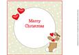 Insert for 8x8 Gingerbread Christmas Son & Family