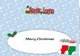 Snowman in Jacket Auntie Lorna Large Dl Insert