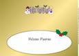 Christmas Angels Feliz Navidad Large Dl Insert