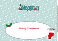 Snowman in Jacket Meagan Large Dl Insert
