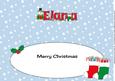 Snowman in Jacket Elana Large Dl Insert