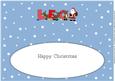 Santa and His Reindeers Leo Large Dl Insert