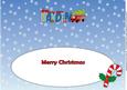 Christmas Fire Engine Hayden Large Dl Insert