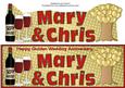 Golden Wedding Anniversary Mary & Chris Large Dl