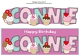 Cupcakes CONNIE large dl