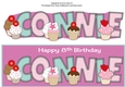 Cupcakes CONNIE 8th large dl