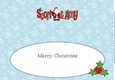 Santa in coat SCOTT & AMY large dl insert