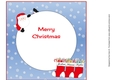 Insert 8x8 Christmas Names JOSHUA, HANNA & SOPHIE
