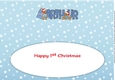 First Christmas Teddies ARTHUR large dl insert