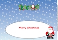 Teacher Santa TEACHER large dl insert