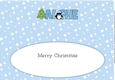 Eddie the Penguin ALPHE large dl insert