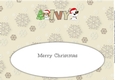 Christmas Patch and Kosmo IVY large dl insert