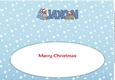Christmas Teddies JAXON large dl insert
