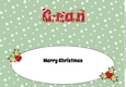 Christmas GRAN large dl insert