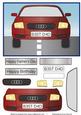 Best Dad Audi Car for Fathers Day or Birthday (red)