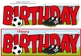 Football Boots & Football BIRTHDAY large dl