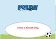 Football Boots & Football BIRTHDAY large dl 2 insert