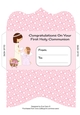 Girl & Little Angel First Holy Communion money wallet