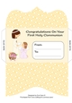 Girl & Little Angel First Holy Communion money wallet 2