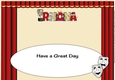 Theatrical Birthday RHONA large dl insert