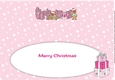 First Christmas Teddies CHRISTMAS large dl 2 insert