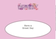 Beautiful Orchids BIRTHDAY large dl insert