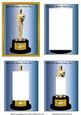 And the Oscar Goes To - Best Dad (inverted Pyramid)