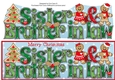 Gingerbread Couple Sister and Brother in law large dl