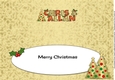 Buttons Christmas Trees II CHRIS & ALLAN large dl insert