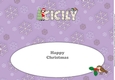 Christmas Girl CICILY large dl insert