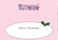 Christmas Fairies KIARA large dl insert
