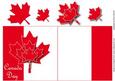 Canada Day Fold Back with Decoupage