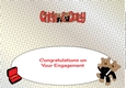 Engagement Teddies CHRIS & GARY large dl insert