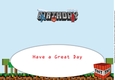 Pixel Gamer BIRTHDAY large dl insert