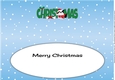 Christmas Bertie Bulldog with jumper CHRISTMAS large dl 2 insert