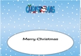 Christmas Bertie Bulldog with coat CHRISTMAS large dl insert 2