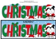 Christmas Bertie Bulldog Santa CHRISTMAS large dl 2