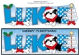Christmas Bertie Bulldog with scarf LUKE large dl
