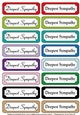 Deepest Sympathy tags
