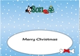 Christmas Freddie French Bulldog being naughty SON large dl insert