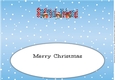 Christmas Robins SPECIAL FRIEND large dl 3 insert