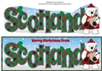 Scottish Piper Monty Polar Bear SCOTLAND large dl