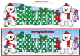 Monty Polar Bear and friend with Christmas stockings MUM large dl 3