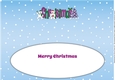 Monty Polar Bear and friend decorating the Christmas tree CHRISTMAS large dl 3 insert