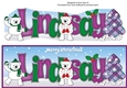 Monty Polar Bear and friend decorating the Christmas tree LINDSAY large dl