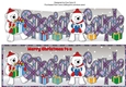 Monty Polar Bear and friend with presents SPECIAL COUPLE large dl 2