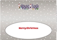 Monty Polar Bear and friend with presents SPECIAL COUPLE large dl 2 insert