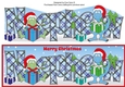 Christmas Dinosaurs with presents NEPHEW large dl