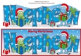 Christmas Dinosaurs with presents NEPHEW large dl 2
